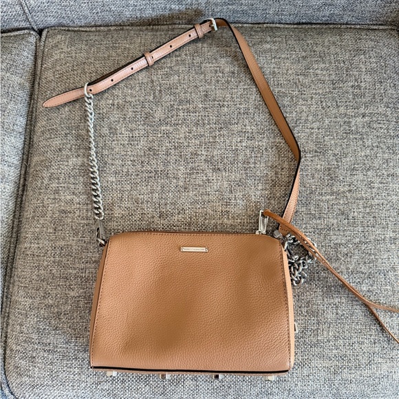 Rebecca Minkoff Handbags - Rebecca Minkoff Tan Leather Crossbody Bag